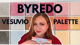 NEW BYREDO VESUVIO EYESHADOW PALETTE! 5 Looks, Swatches and Demo!
