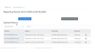 CARES Reporting Tool Demo