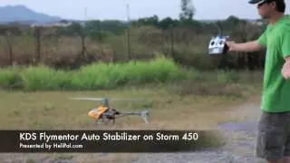 HeliPal.com - KDS Flymentor Auto Stabilizer Hovering Test