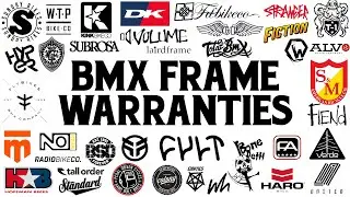 BEST & WORST BMX Frame Warranties - Know BEFORE You Buy!