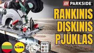 RANKINIS AKUMULIATORINIS DISKINIS PJŪKLAS Parkside PHKSA 20 Li B3 LIETUVIŲ LIETUVA KALBA LIDL