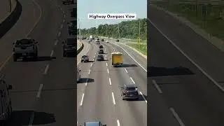 Highway Overpass View USA #shorts #tastysproutschannel
