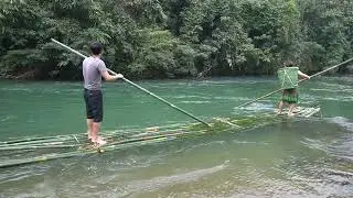 Primitive Life - Smart Build Fish Trap Dig Hole and Catch Fish