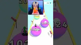 Yoga Ball Run #funnygame #games #shorts