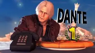 Dante From Devil May Cry Smash ultimate DLC Victory Pose!