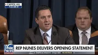 Rep. Nunes delivers opening statement for Vindman and Williams impeachment hearing