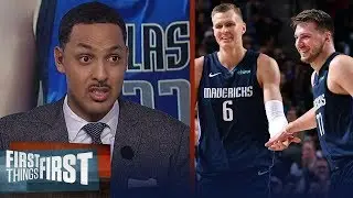 Luka & Porzingis are dangerous, talks Zion health concerns &mdash; Ryan Hollins | NBA | FIRST THINGS FIRST