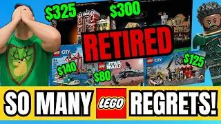 Эти наборы LEGO были сняты с производства ещё до того, как мы успели их купить...