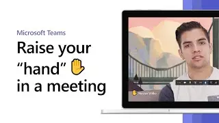 How to raise your hand in a Microsoft Teams meeting