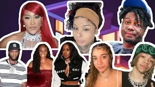 Blueface Flirts with King, Chrisean Blast Petey, Natalie Nunn, Claressa Shields‼️