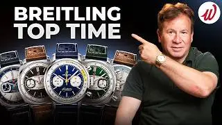Hands-on With Breitling's New Top Time Watches!
