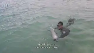 Israel Defence force Special Underwater Unit Uncovers Hamas Weapons Arsenal.