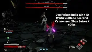 Code Vein-Blade Bearer & Cannoneer Boss (Void District) Dex/Venom build-Xbox Series X 2022 Gameplay