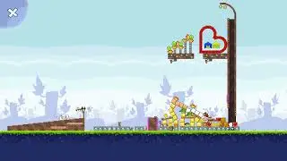 Angry Birds Friends Level 6 Tournament 1580 three stars NO POWER-UP walkthrough 2025-07-19