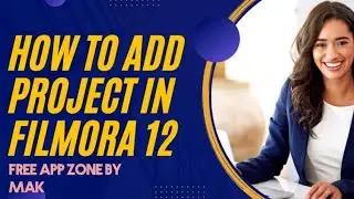 How to Add project on filmora 12  | how to add video on filmora 12 | how to add clip on filmora 12