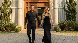 Virg&iacute;nia Fonzeca e Denzel Washington 