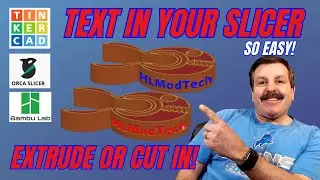 Upgrade Tinkercad! Add Surface Text in  Orca Slicer or Bambu Studio