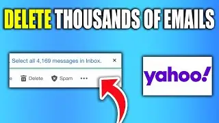 How To Delete Thousands Of Emails From Yahoo - New Method