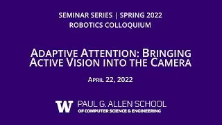 Adaptive Attention: Bringing Active Vision into the Camera (Sanjeev Koppal, University of Florida)