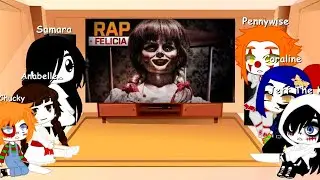 {❤️Creppypastas+Coraline,React Rap Da Anabelle❄️}