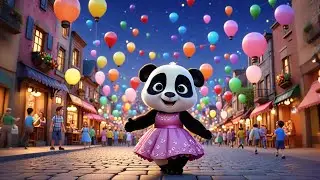 Polly Panda Wears Her Dress | Learning Clothes for Kids | Fun Nursery Rhymes and Baby Songs