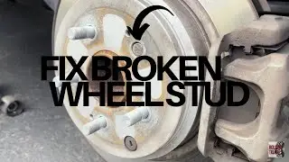 FIX BROKEN WHEEL STUD
