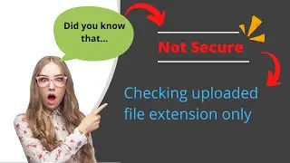 More Secure Upload File in PHP | 1 Minute Tutorials