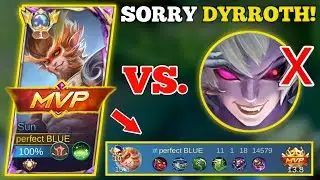 SUN BROKEN BUILD HACK! (must try)🥚| SUN VS. DYRROTH -MLBB🔥 #sunmlbb #topglobalsun #urEGG
