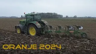 Oranje 2024 - John Deere 6170R, 6930P, 6215R, Fendt 818