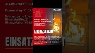 Brand in der K&uuml;che  #feuerwehr #einsatz#blaulichtfamilie #rorschacherberg #rorschach