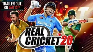 OMG Finally Real Cricket 20 Trailer is Launched | Real Cricket 20 Offical Trailer Released Android