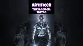 D&D: Artificer Thayan Spell Tattoo #dnd