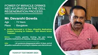 Acidity Gone in 15 Days &ndash; Stopped Allopathy for Diabetes & Allergies | Miracle Drinks Protocol