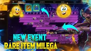 Free Fire New Event 😍 | Squad Beatz Calendar Event | New Event | Firestip
