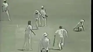 W V Raman Magnificent Catch As as Sub vs West Indies First Innings 3rd Test at Port of Spain, 1989