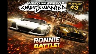 NFS Most Wanted Blacklist 3 &ndash; Ronnie & the Aston Martin DB9 Rival Showdown! | MW 2005 Gameplay