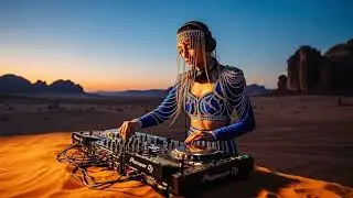 Arabic Deep House Desert Beats | Instrumental Melodic Techno Remix 2025