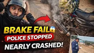 &ldquo;Brake Failed on Highway 😱 | Police Caught Me 🚨| Bardibas to Janakpur Motovlog&rdquo;