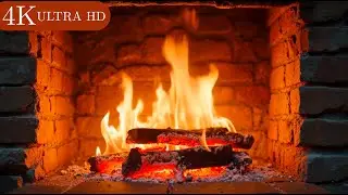 Relaxing Fireplace 4K UHD