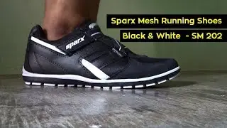 Sparx Running Shoes For Men | Black Color | Mesh | Unboxing | Review | SM 202
