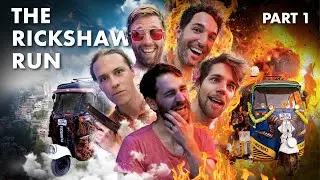We Drove RICKSHAWS Across India (It was chaos) | Rickshaw Run - Part 1