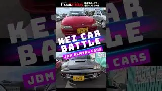 Kei Car Battle! Honda Beat vs Subaru Vivio RX-R #jdm #exhaust #sound