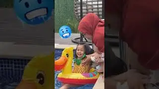 Aycel berenang tapi malah kedinginan | Mini Vlog Bu Gemoy