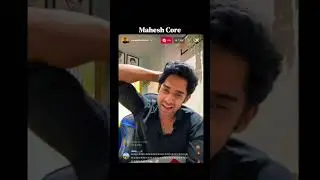 He is such a whole mood😭🎀 @Thugesh live when? #thugesh #mahesh #maheshkeshwala #cute #mood