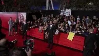 The Hunger Games: Catching Fire: Liam Hemsworth LA Premiere Arrival and Fashion Shots | ScreenSlam