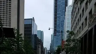 ⛈️☔️LIVE RAINING DOWNTOWN TORONTO