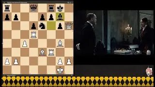 Sherlock Holmes Vs James Moriarty Chess Scene Explained