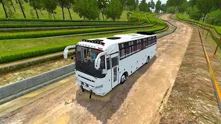 Mud offroad map - bus simulator Indonesia ( bussid )