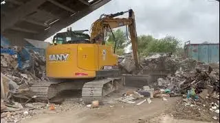 SANY excavators increase recycling processing by a third at Skip East
