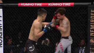 #UFCSingapore The Korean Zombie finaliza a Frankie Edgar